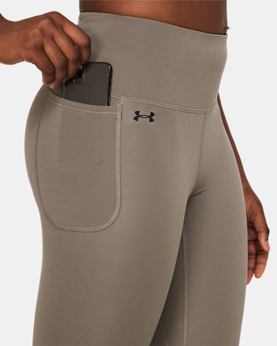 Women's UA Motion Ankle Leggings in Brown image number 3